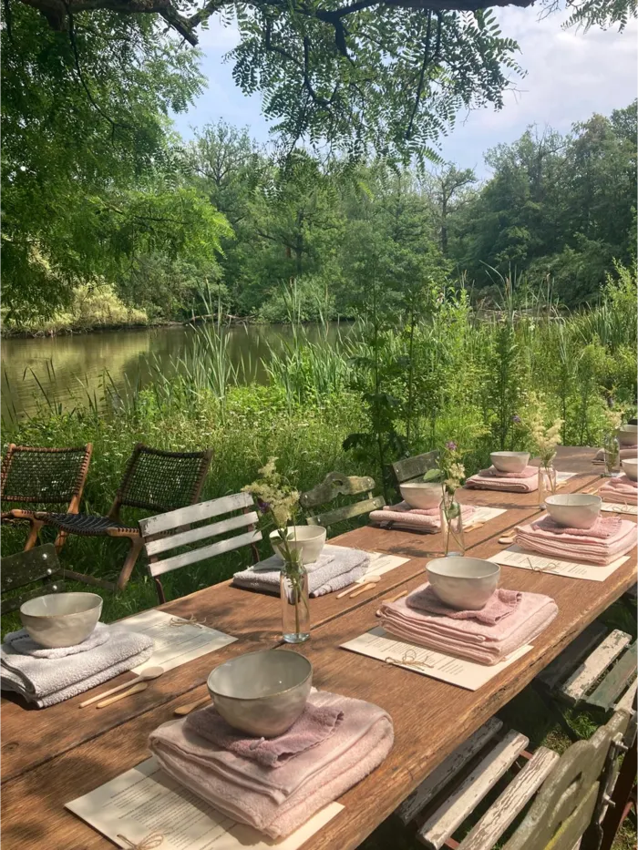 gedetaileerde foto van bezigheid wildgekruid